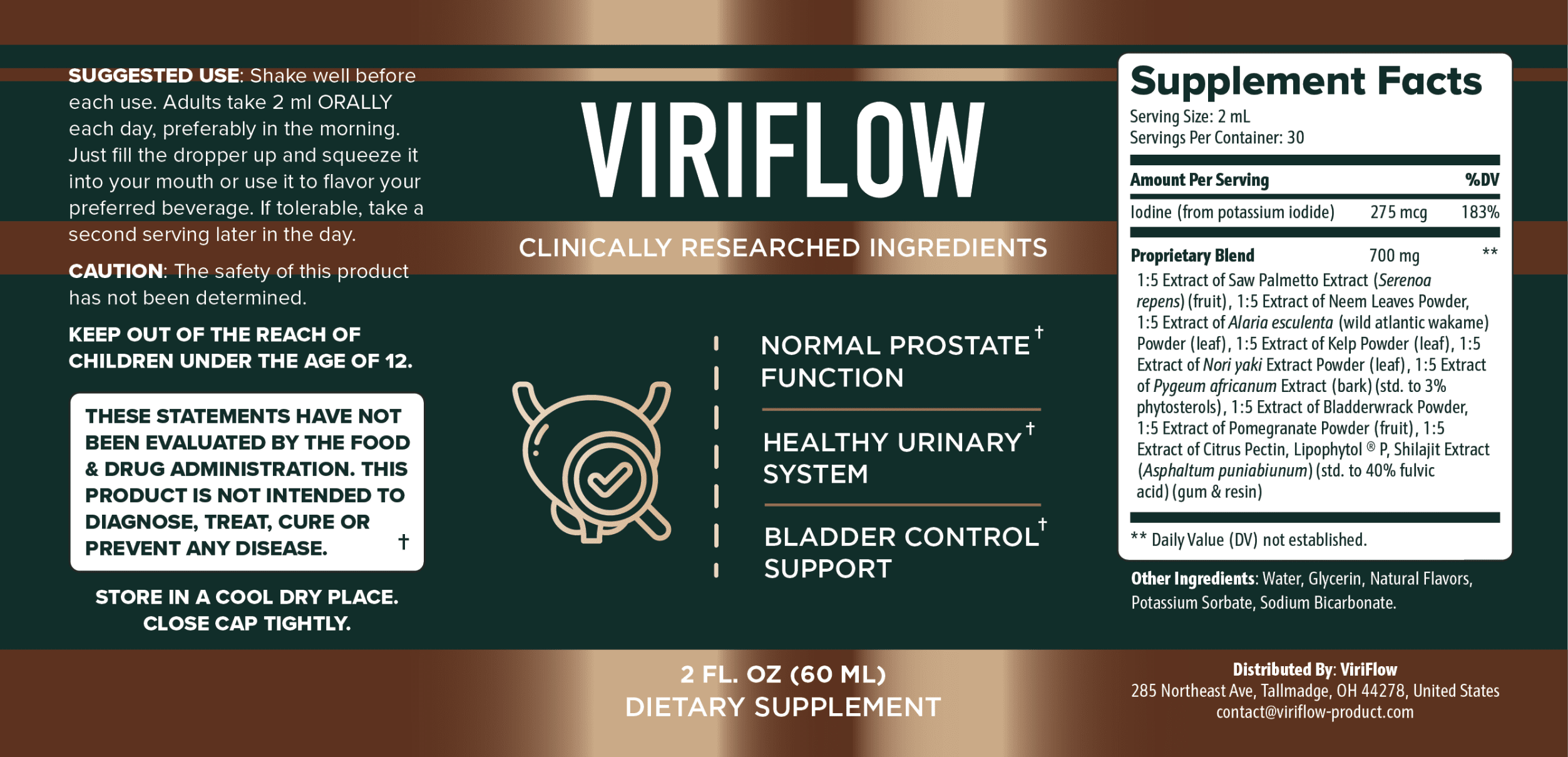Viriflow Label